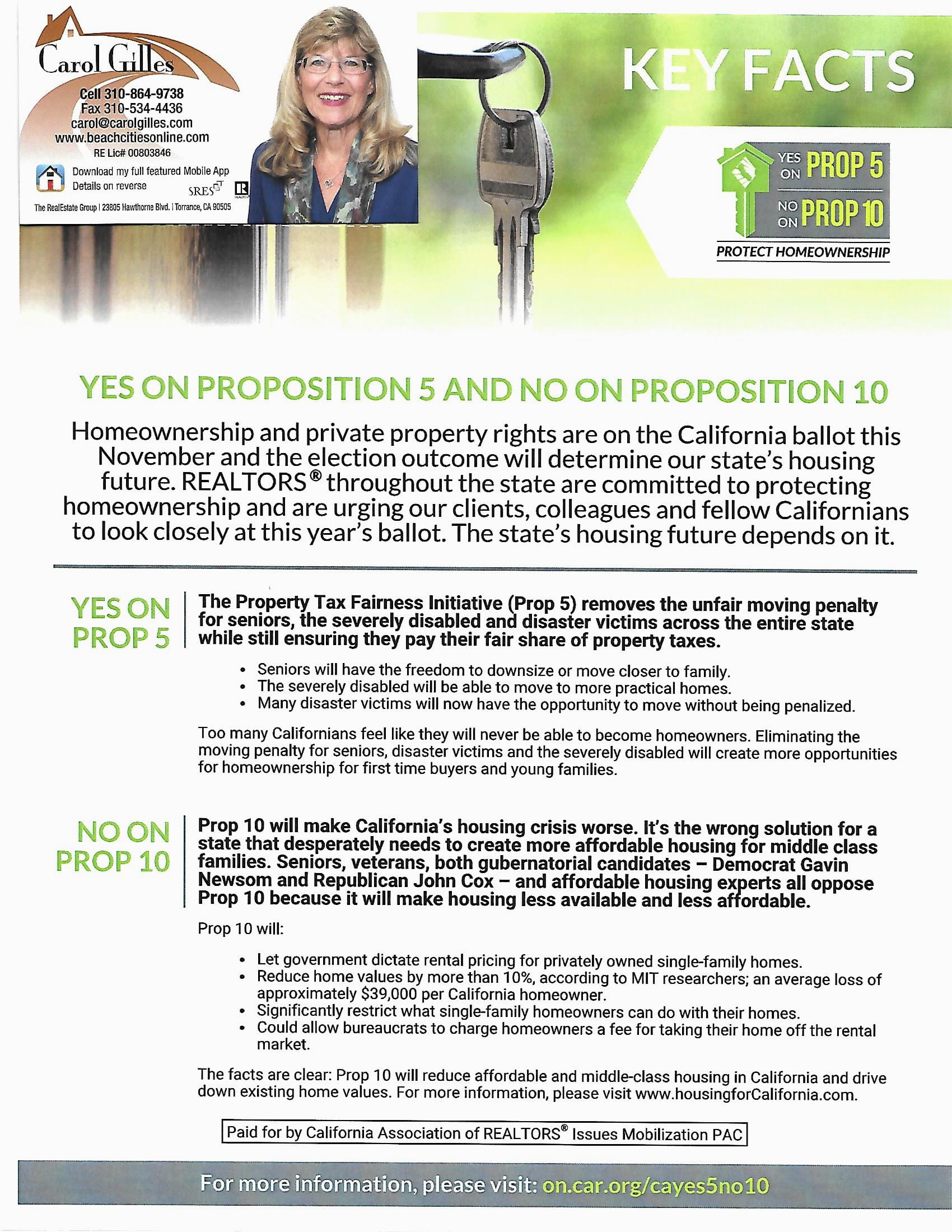 Prop 5 & Prop 10