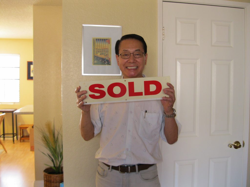 Seller is SO Happy that we Closed Escrow