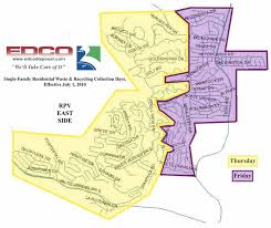 Eastview map by Edco Waste Services